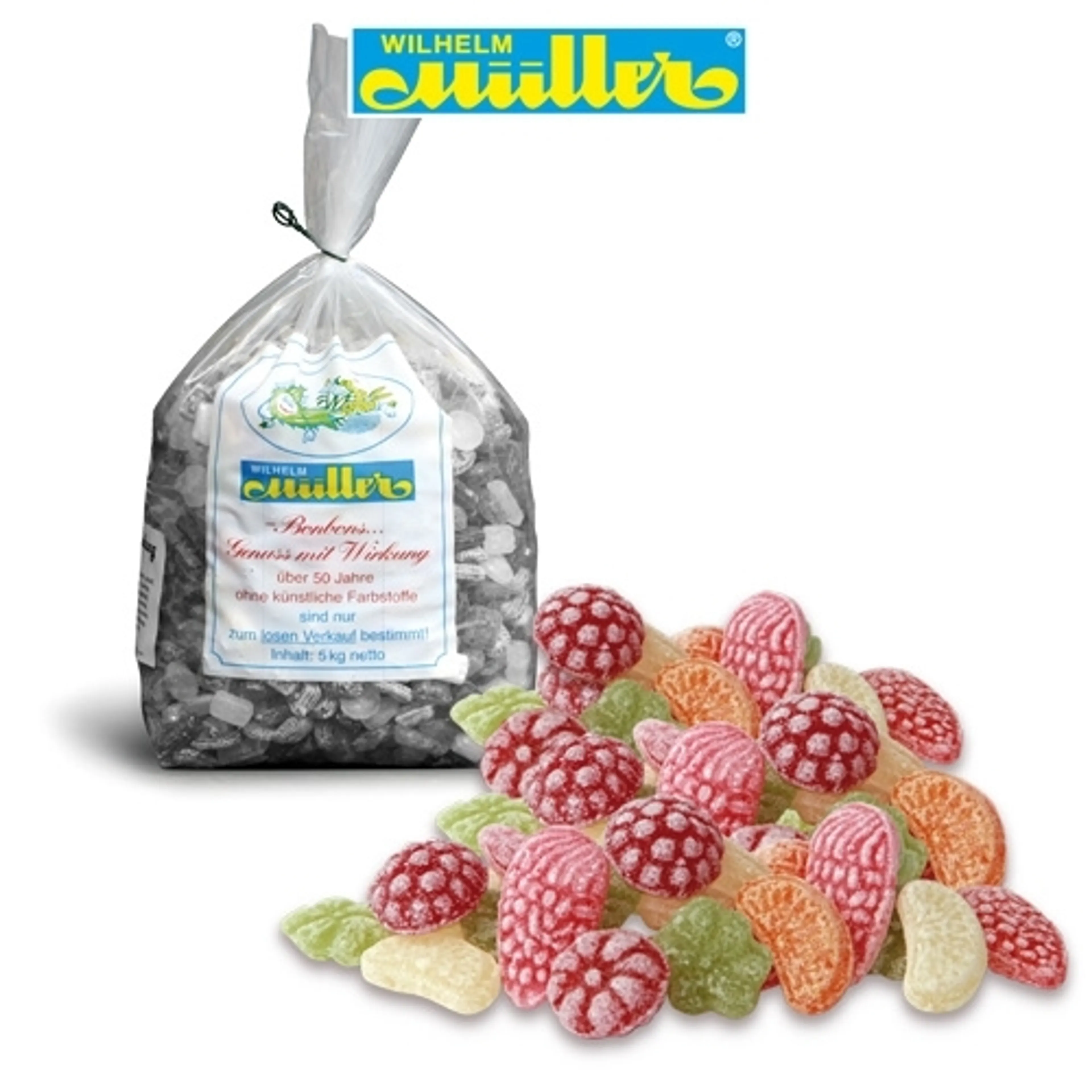 Früchtebonbon Mischung im 5kg Beutel