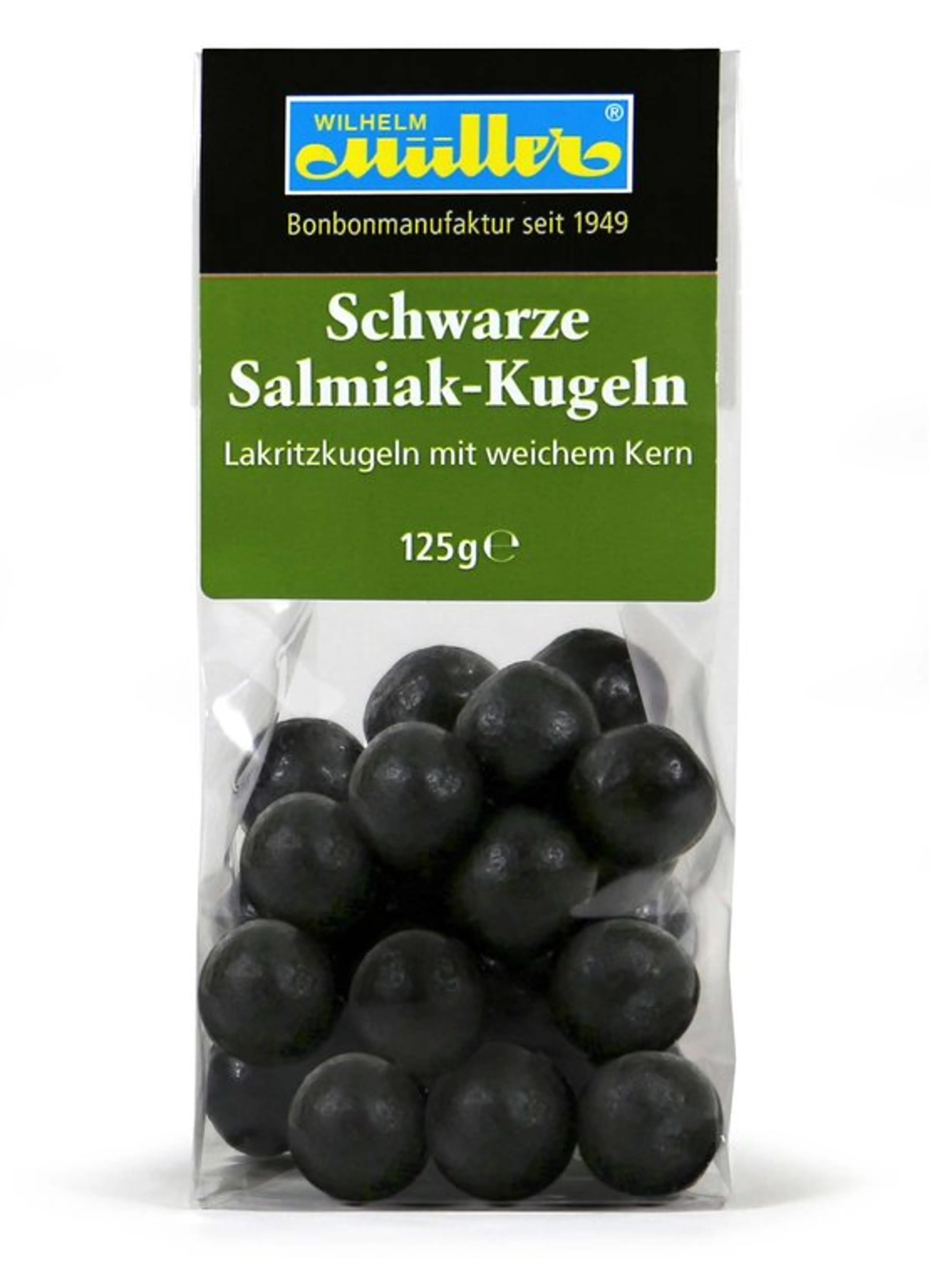 Schwarze Salmiak-Kugeln