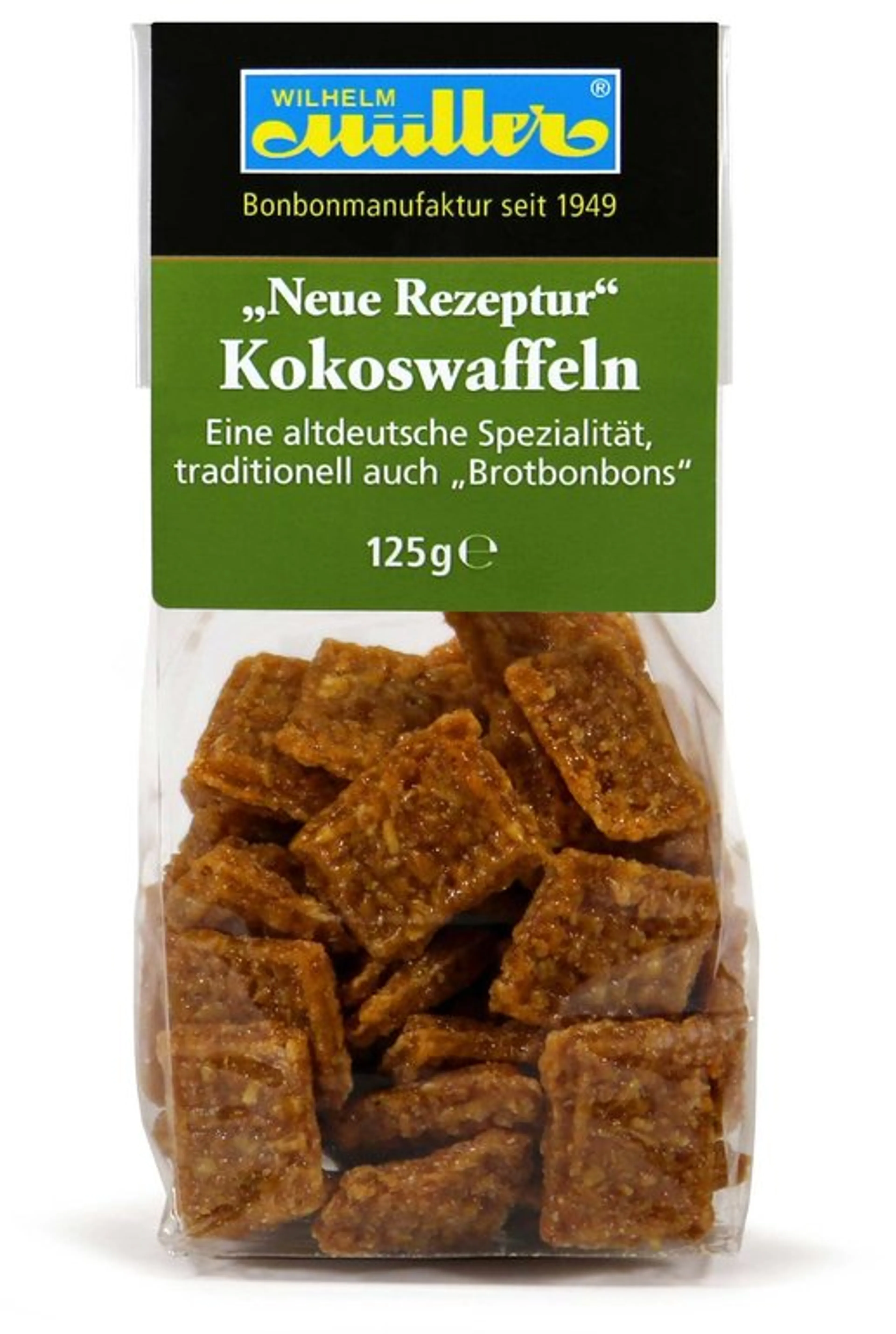 Kokoswaffeln im 125g Beutel