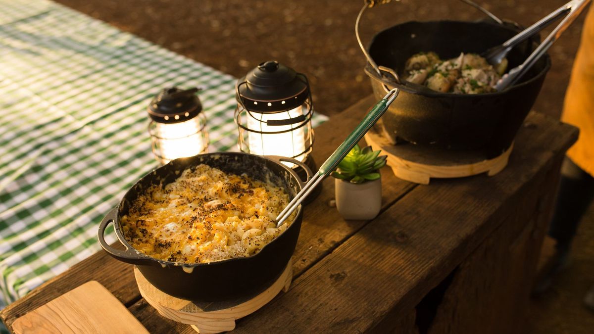 Mac and Cheese aus dem Dutch Oven