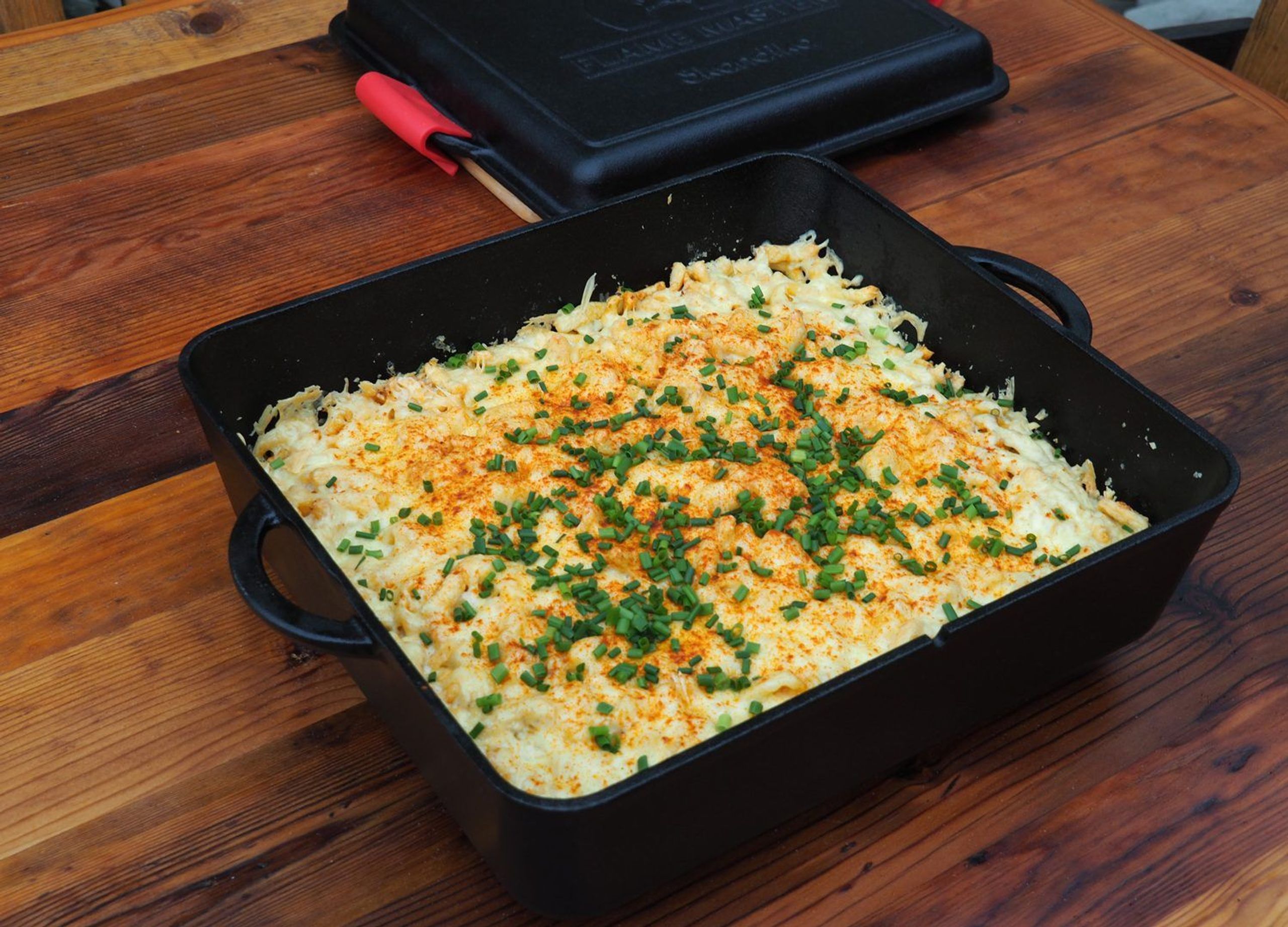 Käsespätzle aus dem Dutch Oven Square