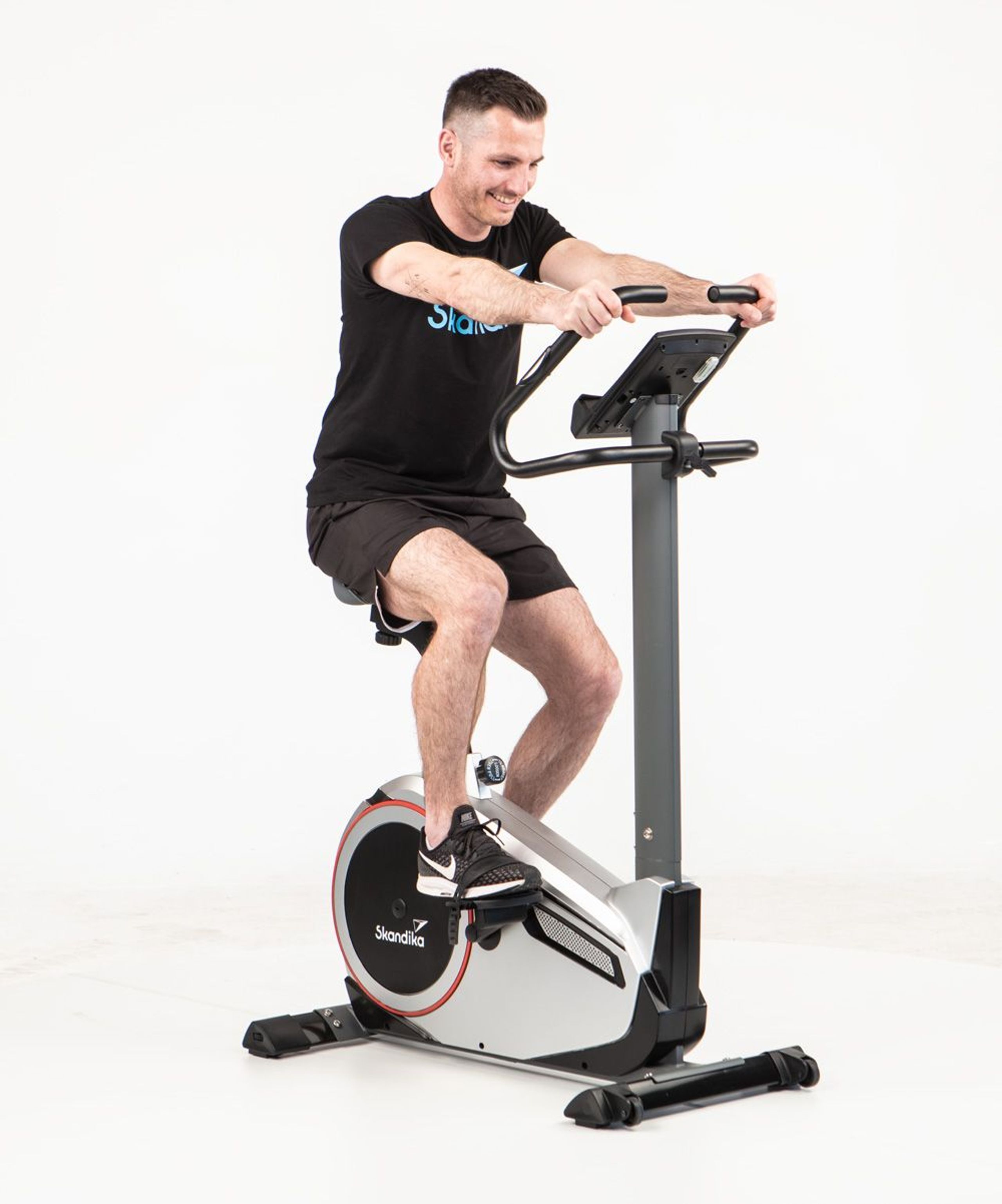 Sportler auf dem Ergometer Morpheus 