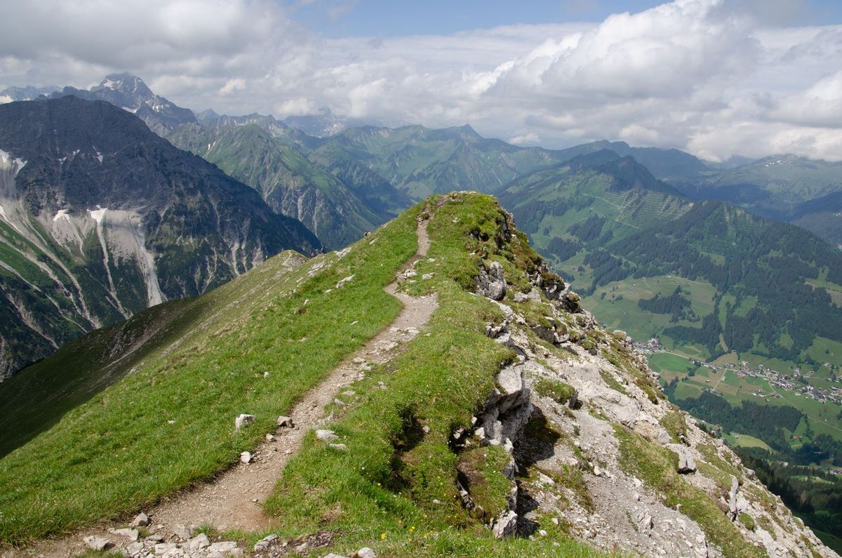 Berggipfel in Österreich